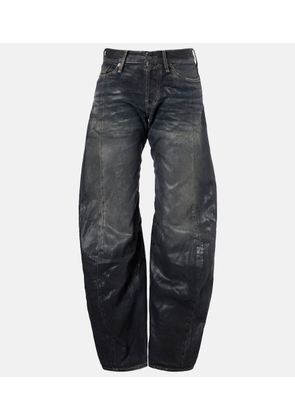 Acne Studios 2006F distressed wide-leg jeans