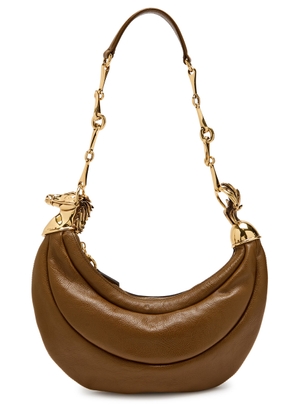 Chloe Chain Horse Leather Shoulder bag - Khaki - One Size