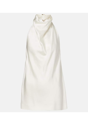 Stella McCartney Halterneck satin top