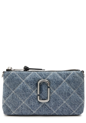 Marc Jacobs The Pochette Quilted Denim Shoulder bag - Blue - One Size