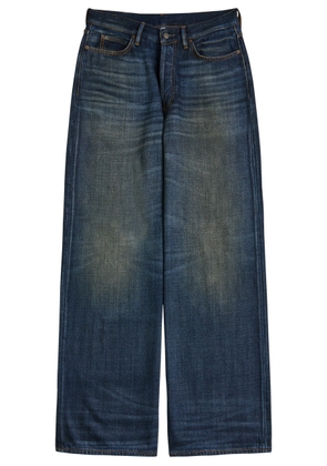 Acne Studios Wide-leg Jeans - Dark Blue - M