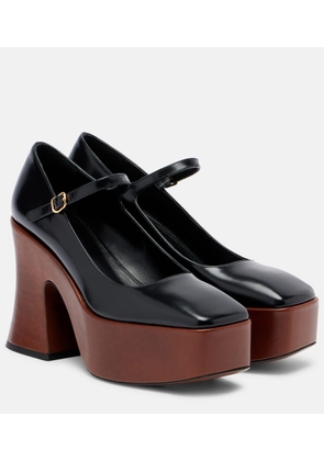 Chloe Janis patent leather Mary Jane pumps