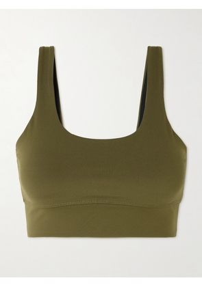 Varley - Cori Freesoft™️ Jersey Sports Bra - Green - x small,small,medium,large,x large