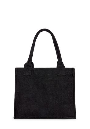 Ganni Large Easy Shopper in Black.