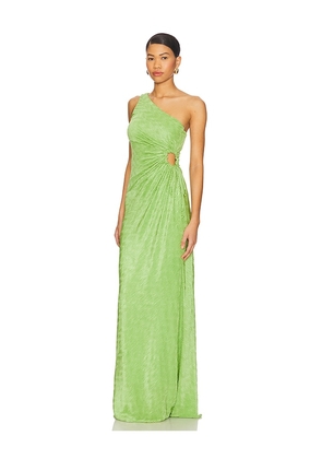 Nookie Mirage Gown in Green. Size L. Also in M, S, XL, XS.