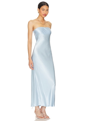 SNDYS X Revolve Angel Strapless Midi Dress in Baby Blue. Size M. Also in L, S, XL, XS, XXL, XXS.