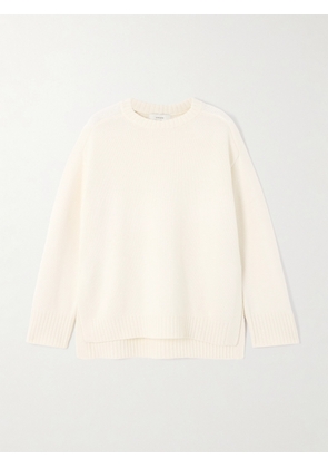 Loulou de Saison - Safi Merino Wool And Cashmere-blend Sweater - Ivory - x small,small,medium,large,x large