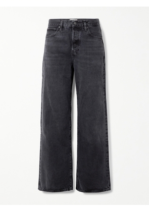 FRAME - The Loose Low-rise Wide-leg Jeans - Black - 23,24,25,26,27,28,29,30,31,32,33