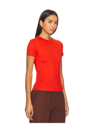 Theory Tiny Tee in Red. Size M. Also in S, XS.