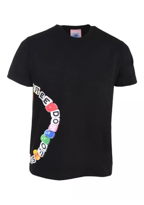 FREEDOM OF SPACE graphic-print T-shirt - Black