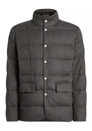 Dolce & Gabbana quilted down jacket - Grey