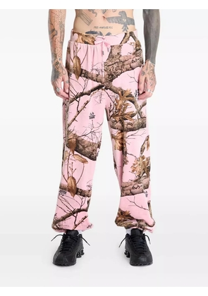 Pleasures x Juicy Couture Realtree velour track pants - Pink