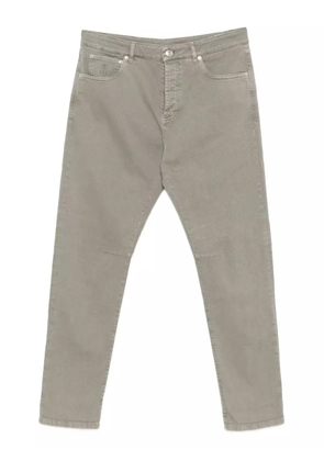 Brunello Cucinelli five-pocket jeans - Green