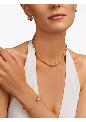 Nialaya Jewelry rose-quartz chain choker - Gold