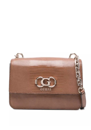 GUESS USA Salinge cross body bag - Brown