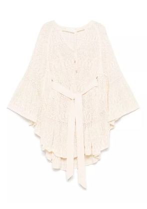 ZIMMERMANN Coco mini dress - Neutrals