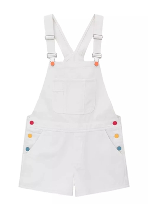 Hey Joanie Rainbow playsuit - White