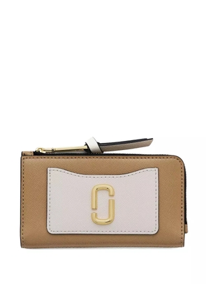 Marc Jacobs zip-around leather wallet - Brown