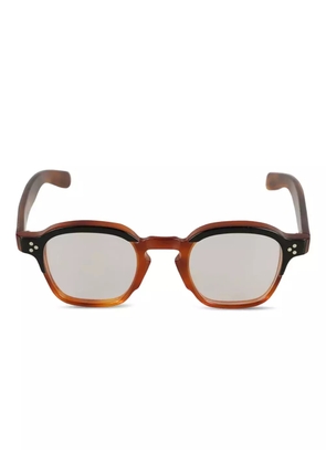 Kador Jack round-frame glasses - Brown