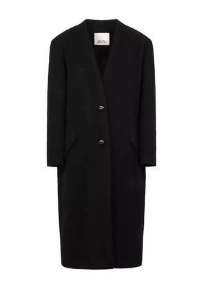 ISABEL MARANT V-neck coat - Black