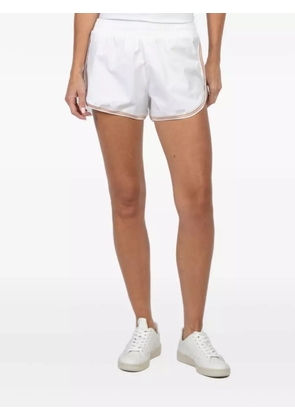 FREEDÉR side-stripe shorts - White