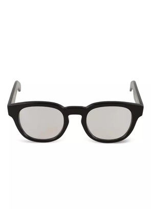 Kador round-frame glasses - Black