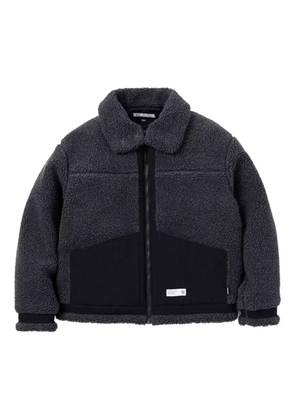 Neighborhood fleece panelled jacket - Grey