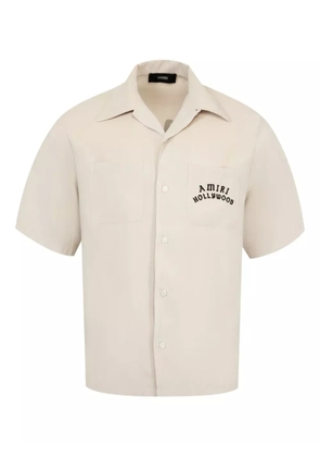AMIRI hollywood bowling shirt - Neutrals