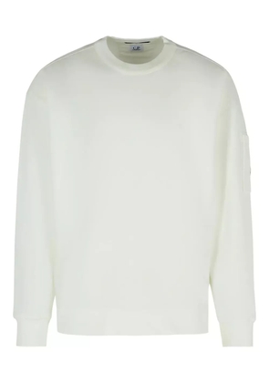 C.P. Company lens-detail crew-neck sweatshirt - White