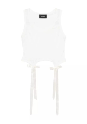 Simone Rocha lyocell vest - White
