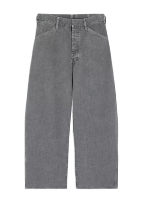 LEMAIRE adjustable-waist-strap jeans - Grey