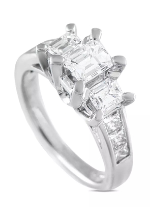 LB Exclusive platinum diamond ring - Silver