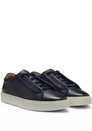 BOSS Gary leather lace-up sneakers - Blue