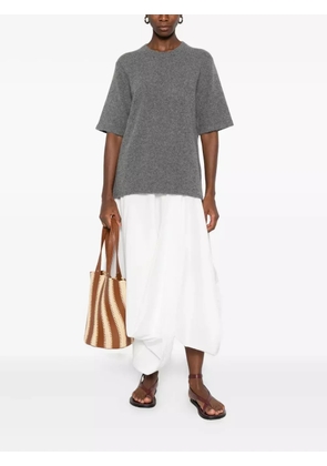 LouLou de Saison short-sleeved sweater - Grey