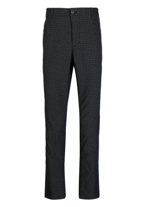 MASTER BUNNY EDITION logo-print water-repellent trousers - Blue