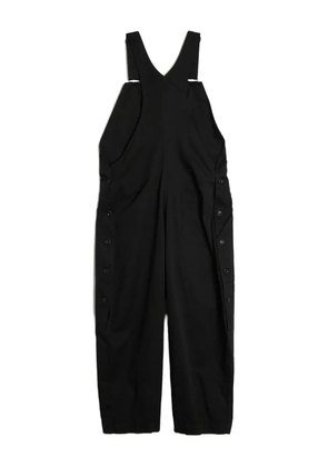 Y's zip-front pocket jumpsuit - Black