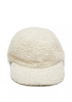 Gabriela Hearst 2024 wool bouclé baseball cap - Neutrals