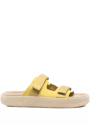 VEJA Arpoador double-strap suede sandals - Yellow