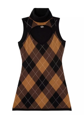 Diesel M-Romko mini dress - Brown