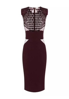 Elisabetta Franchi sequin-embellished midi dress - Purple