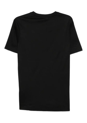 Paul & Shark logo-embroidered cotton T-shirt - Black