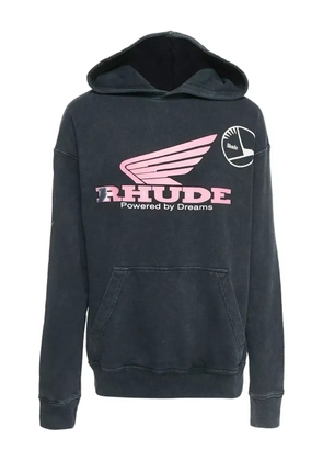RADO PRE-OWNED graphic hoodie - Grey