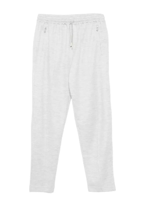 Eleventy drawstring zip-pocket trousers - Grey