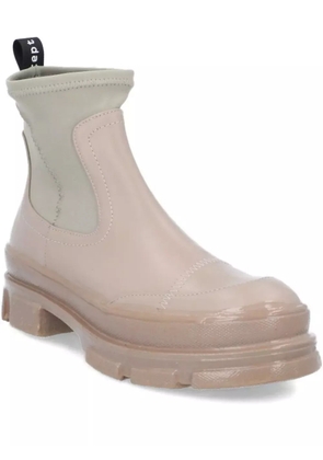 MOA CONCEPT elastic-panelled chunky sole boots - Pink
