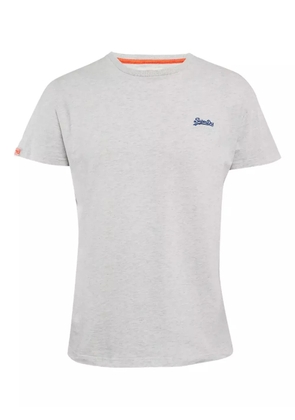 Supreme logo-label T-shirt - Grey