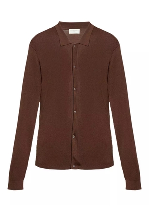 Officine Generale button-fastening cardigan - Brown