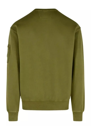 C.P. Company ribbed crew-neck sweatshirt - Green