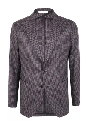 Tagliatore wool blazer - Brown