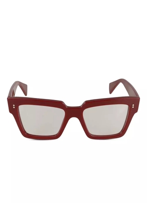 Kador 1370 square-frame glasses - Red