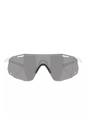 Oakley shield geometric sunglasses - White